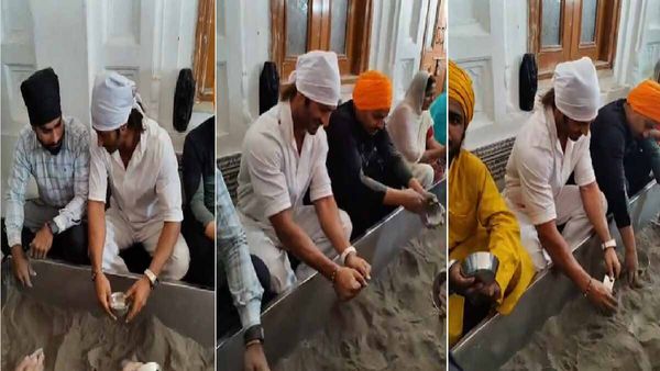अमृतसर के स्वर्ण मंदिर पहुंचे विद्युत जामवाल, मत्था टेकने के बाद लंगर में किए बर्तन साफ