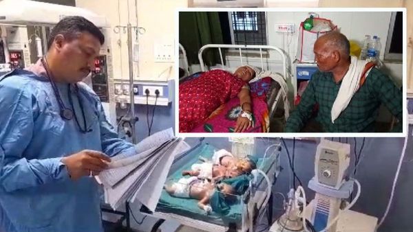 Satna: 62 वर्षीय बुजुर्ग के दो नवजातों की छिनी खुशियां, 22 साल छोटी पत्नी ने एक साथ 3 बच्चों को दिया था जन्म