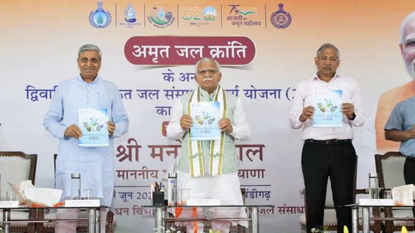 सीएम खट्टर बोले, जल क्रांति की ओर बढ़े हरियाणा के कदम