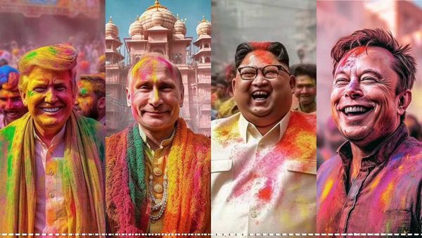 वृंदावन की गलियों में ट्रंप, पुतिन, ओबामा! टाटा, महिंद्रा, अंबानी, अडाणी जैसे धनकुबेर भी, AI Photos वायरल