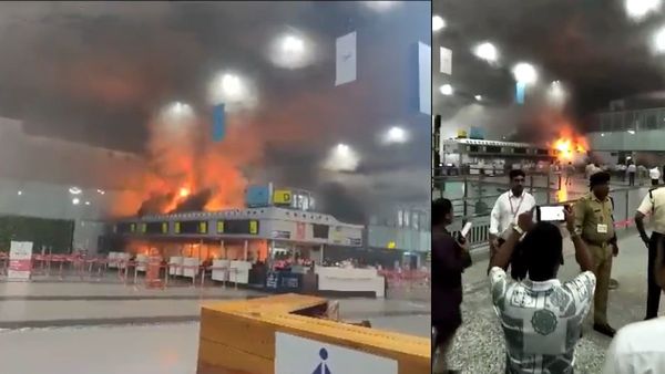 Kolkata Airport: कोलकाता एयरपोर्ट के 3सी डिपार्चर टर्मिनल बिल्डिंग में लगी भीषण आग, मचा हड़कंप