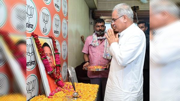 CM भूपेश बघेल ने दिवंगत विधायक  विद्यारतन भसीन को दी श्रद्धांजलि