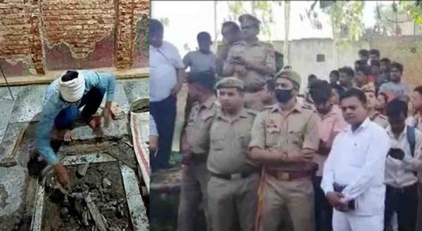 Bulandshahr: चार मंदिरों की मूर्तियां खंडित होने के बाद बुलंदशहर में बवाल, 100 साल पुराना शिवलिंग भी तोड़ा