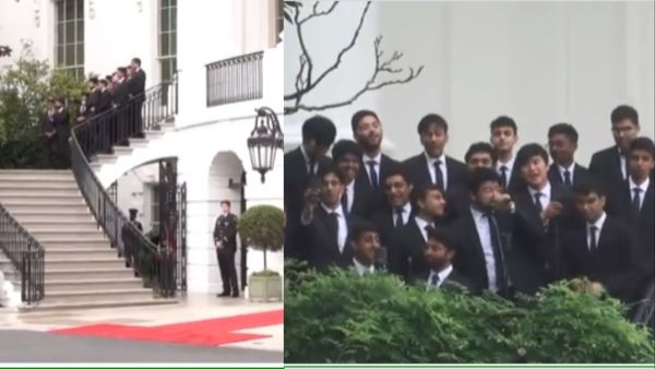PM मोदी के व्हाइट हाउस आने से पहले 'पेन मसाला' की शानदार प्रस्तुति, छैंया-छैंया गाने पर लोगों को झुमाया, VIDEO