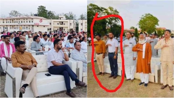 Satna News: सतना कलेक्टर और कमिश्नर ने RSS के ध्वज को किया प्रणाम, कार्यक्रम के तस्वीर से उठा सियासी विवाद