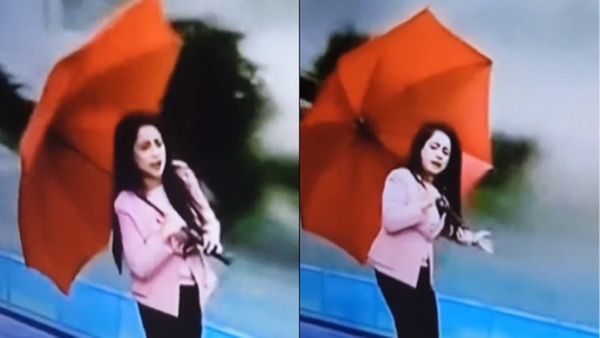 'स्टूडियो में ही NDRF टीम बुला लो...', तूफान Biparjoy पर 'न्यूज' एंकर की कवरेज देख लोगों की नहीं रुक रही हंसी