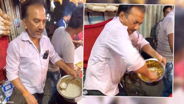 'डांसिंग भेलपुरी' बनाते फेमस हुआ ये शख्स, VIDEO पर 10 लाख से भी ज्यादा लाइक्स