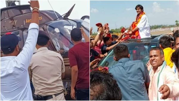 Dhirendra Krishna Shastri के हेलीकॉप्टर का आसमान में हो गया ईंधन खत्म, गुना में करवानी पड़ी इमरजेंसी लैंडिंग