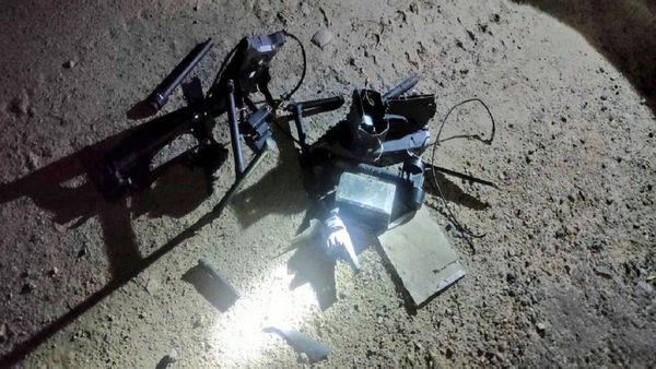 पंजाब पुलिस ने एक और पाकिस्तानी ड्रोन को मार गिराया