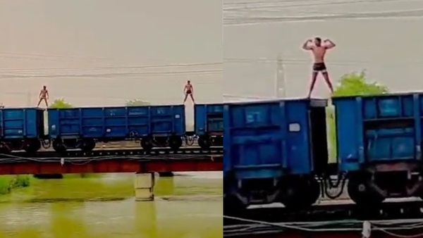 Greater Noida: चलती मालगाड़ी की छत पर खड़े होकर युवकों ने किया स्टंट, सलमान खान स्टाइल में यूं बनाई रील