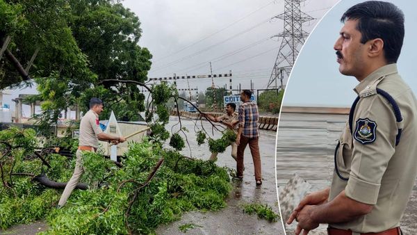 Prem Sukh Delu IPS: साइक्लोन बिपरजॉय से सड़कों पर टूटे पेड़ हटवाते दिखे जामनगर SP प्रेमसुख डेलू