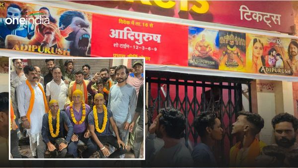 Adipurush Movie के विरोध में कराया मुंडन, मूवी देखने पहुंचे लोगों को वापस लौटा कर टॉकीज में की तालाबंदी