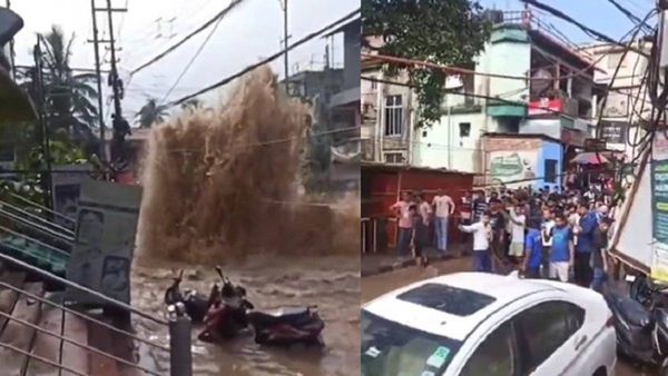 असम में फिर से फट गई पाइपलाइन, बाढ़ जैसे हालात, Video