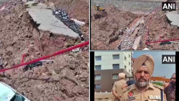 VIDEO: अचानक घंसे पार्किंग में खड़ी कार बनी खिलौना, मोहाली का डरावना मंजर देख कांप उठी जनता!