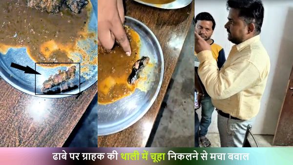 Viral Video: मीट के साथ-साथ ग्राहक को परोस दिया 'चूहा', शिकायत करने पर ढाबा मालिक हुआ नाराज