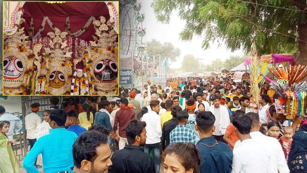 UP Varanasi: काशी में रथ पर निकले भगवान जगन्नाथ, रथयात्रा मेले में उमड़ी लाखों की भीड़