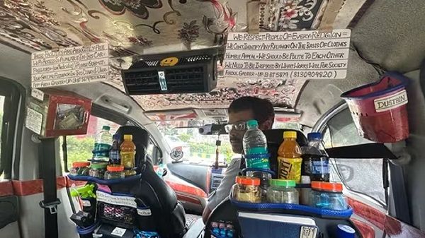 दिल्ली का दिलवाला कैब ड्राइवर: यात्रियों के लिए रखता है जूस, बिस्किट, दवाइयां -Wifi की सुविधा, वह भी मुफ्त में