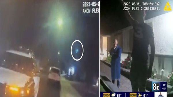 VIDEO: 'घर के पास UFO जैसी चीज, दिखे 10 फीट के इंसान', अब तो पुलिस वाले ने भी कर दिया अजीब दावा