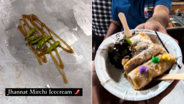 Mirch Wali Ice Cream: समोसे वाली भिंडी के बाद अब वायरल हुई 'मिर्च वाली आइसक्रीम'