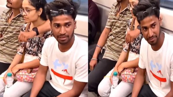 भरी मेट्रो में लड़के ने गाया 'सांसों की माला',  मंत्रमुग्ध होकर बोले लोग- 'बड़े दिनों बाद कुछ अच्छा दिखा'