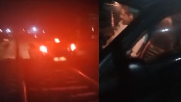 'आज गाड़ी तेरा भाई चलाएगा...', नशे में धुत शख्स ने रेलवे ट्रैक पर चलाई कार, 15 मिनट बाद हो गया कांड