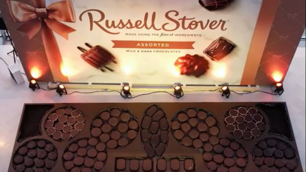 चॉकलेट बॉक्स से बना अनोखा वर्ल्ड रिकॉर्ड, गैंडे के वजन से भी भारी है ये चॉकलेट, VIDEO