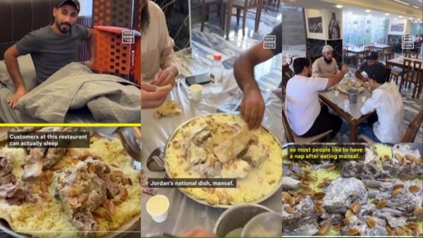 अनोखा रेस्टोरेंट: खाना खाने के बाद ग्राहकों को सोने की सुविधा, एसी कमरे में ले सकते हैं चैन की नींद, VIDEO