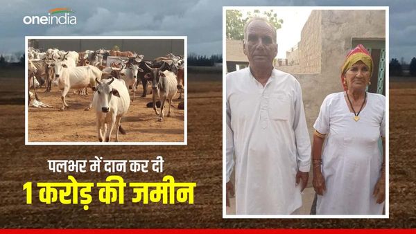 Rajasthan: कौन हैं ये पति-पत्‍नी? जिन्‍होंने गायों के लिए पलभर में दान कर दी एक करोड़ की जमीन
