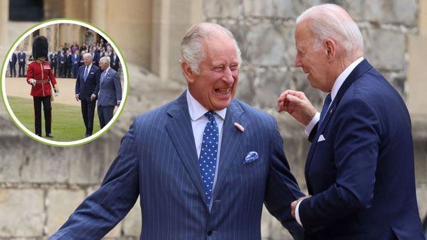 जो बाइडेन ने किंग चार्ल्स के पीठ पर रख हाथ, अमेरिकी राष्ट्रपति पर लगा शाही प्रोटोकॉल तोड़ने का आरोप