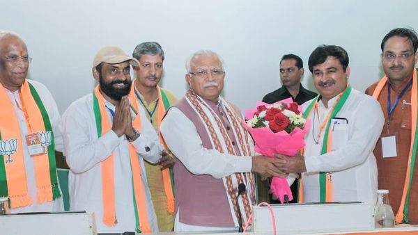सीएम मनोहर लाल और ओपी धनखड़ ने कार्यकर्ताओं को दिए जीत के टिप्स