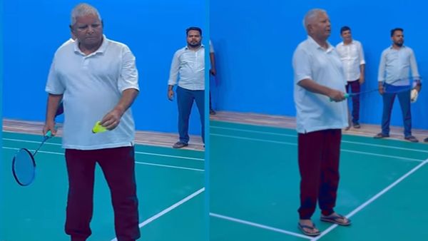 Lalu Yadav Video: बैडमिंटन खेलते दिखे लालू यादव, बेटे तेजस्वी ने वीडियो पोस्ट करते हुए केंद्र पर कसा तंज