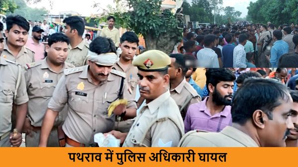 UP में बवाल: कांवड़िये और ताजियेदार आमने सामने, पथराव में CO City का फूटा सर, कई थानों की फ़ोर्स मौजूद