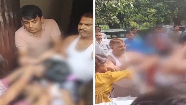 VIDEO: महिला पायलट पर काम वाली बच्ची को टॉर्चर करने का आरोप, भीड़ ने परिवार को पीटा