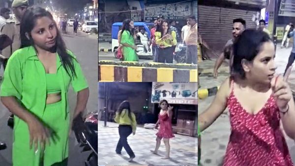 Saharanpur Viral Video: नशे में धुत्त 'पापा की परियों' का हाई वोल्टेज ड्रामा, भीड़ ने बनाया वीडियो
