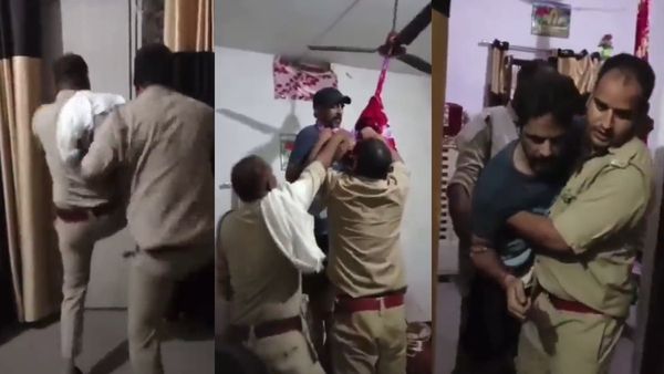 Saharanpur में देवदूत बनकर आए पुलिस वाले, कमरे का दरवाजा तोड़ फंदे पर लटक रहे शख्स की बचाई जान