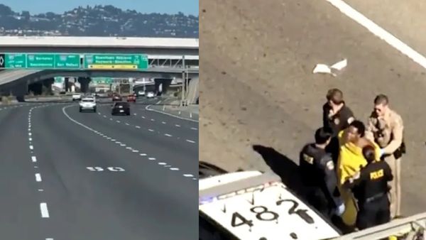 नग्न अवस्था में महिला ने बीच सड़क पर रोकी कार, फिर आसपास के लोगों पर की फायरिंग