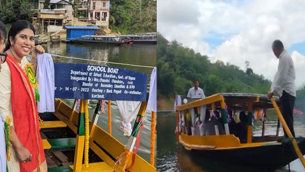 School on Boat: बंग्लादेश की सीमा पर पहली स्कूल बोट, Tripura के डंबूर में शिक्षा क्षेत्र की बड़ी पहल