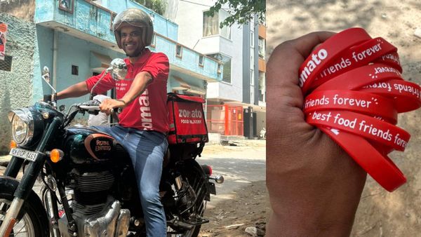 जोमैटो के CEO ने डिलीवरी ब्वॉय बनकर शेयर की PHOTO, 'फ्रेंडशिप डे' पर दिया शानदार सरप्राइज