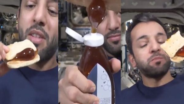 VIDEO: आखिर अंतरिक्ष में क्या खाकर जिंदा रहते हैं लोग? शख्स ने दिखाया कैसे हवा में उड़ने लगी ब्रेड