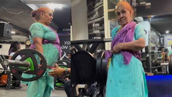 VIRAL VIDEO: बुढ़ापे में महिला को चढ़ा बॉडीबिल्डिंग का खुमार, 68 की उम्र में उठाती है भारी वजन