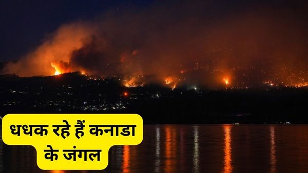 Canada Wildfires: कनाडा में तेजी से फैलती जा रही जंगल की आग, ब्रिटिश कोलंबिया में निकाले जा रहे हजारों लोग