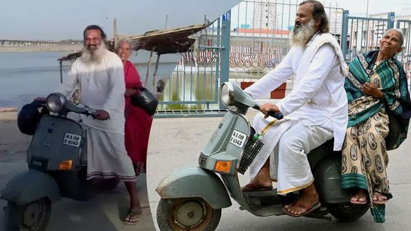 मिलिए नए जमाने के श्रवण कुमार से, इंजीनियर की नौकरी छोड़ मां को स्‍कूटर पर बैठाकर करा रहे तीर्थ यात्रा