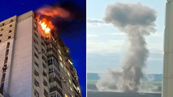 Drone attack on moscow: रूस की राजधानी मॉस्को के ऊपर ड्रोन अटैक, तीनों एयरपोर्ट बंद, बढ़ाई गई सुरक्षा