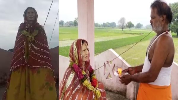दिवंगत पत्नी की याद में रामसेवक ने पेश की मोहब्बत की मिसाल, बनवाया मंदिर...अब रोज सुबह-शाम करते हैं पूजा