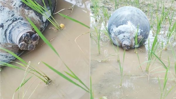Gwalior News: ग्वालियर के गांवों पर आसमान से हुई रहस्यमयी गोलों की बारिश, मिसाइल का मलबा होने की आशंका, Video