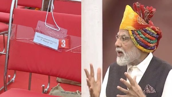 Independence Day: पीएम मोदी के भाषण के दौरान खाली पड़ी इस कुर्सी की क्यों हो रही चर्चा