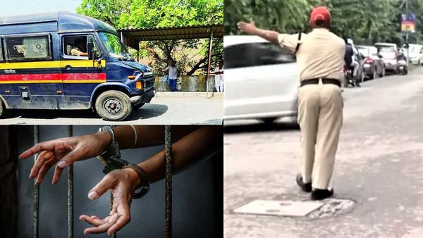 Mathura: पुलिस वैन से कूदकर भागने लगे 7 कैदी, लेकिन रास्ते में टकरा गए 2 जाबांज होमगार्ड्स, फिर...