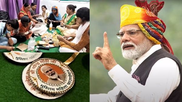 मुस्लिम महिलाओं ने PM Modi को भेजा रक्षासूत्र, Viral हो गई RSS नेता और चंद्रयान के चित्र वाली राखी