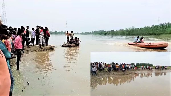 बाग में खेलने गए थे 4 बच्चे, बगल से बह रही रामगंगा में लगा दी छलांग, 2 सगे भाइयों समेत 3 लापता, तलाश जारी