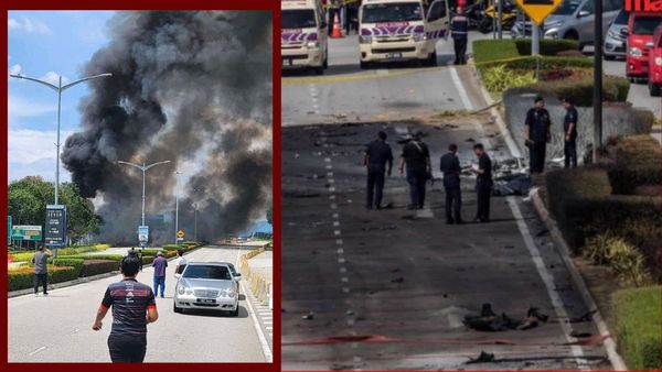 मलेशिया में सड़क पर गाड़ियों से टकराया प्राइवेट जेट, 10 लोगों की मौत, मृतक में एक विधायक भी शामिल